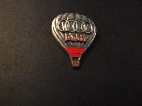 Audi ( automerk) heteluchtballon zilverkleurig met logo
